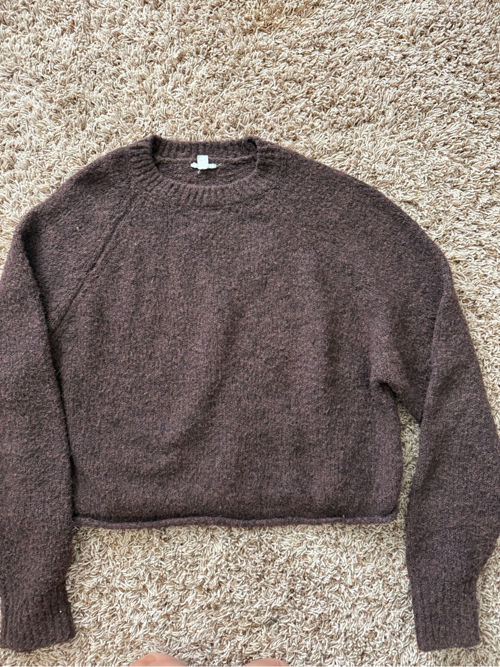 Garage Women's Brown Crewneck Sweater